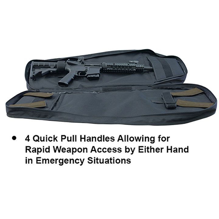 Utg 34″ Sling Pack Multi-Firearm Case – Metallic Gray