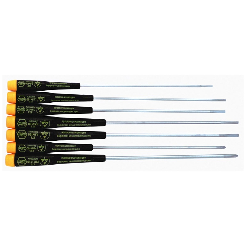 Wiha ESD Safe Precision Extra Long Screwdriver Set