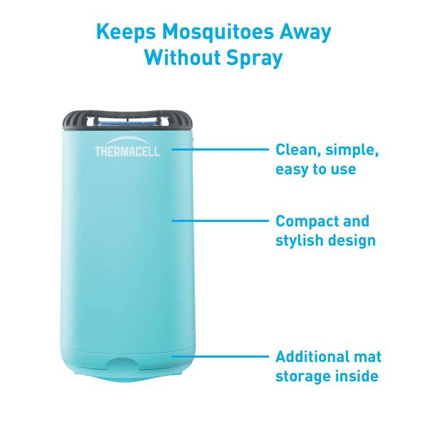 Thermacell Patio Shield Mosquito Repeller – Glacial Blue
