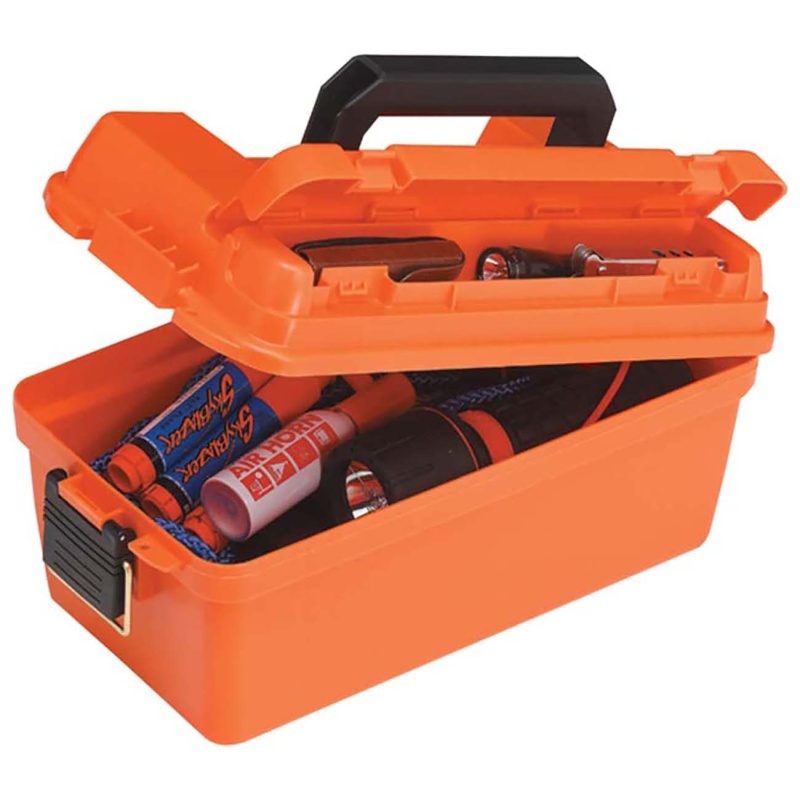 Plano Orange Emergency Supply Box – Shallow