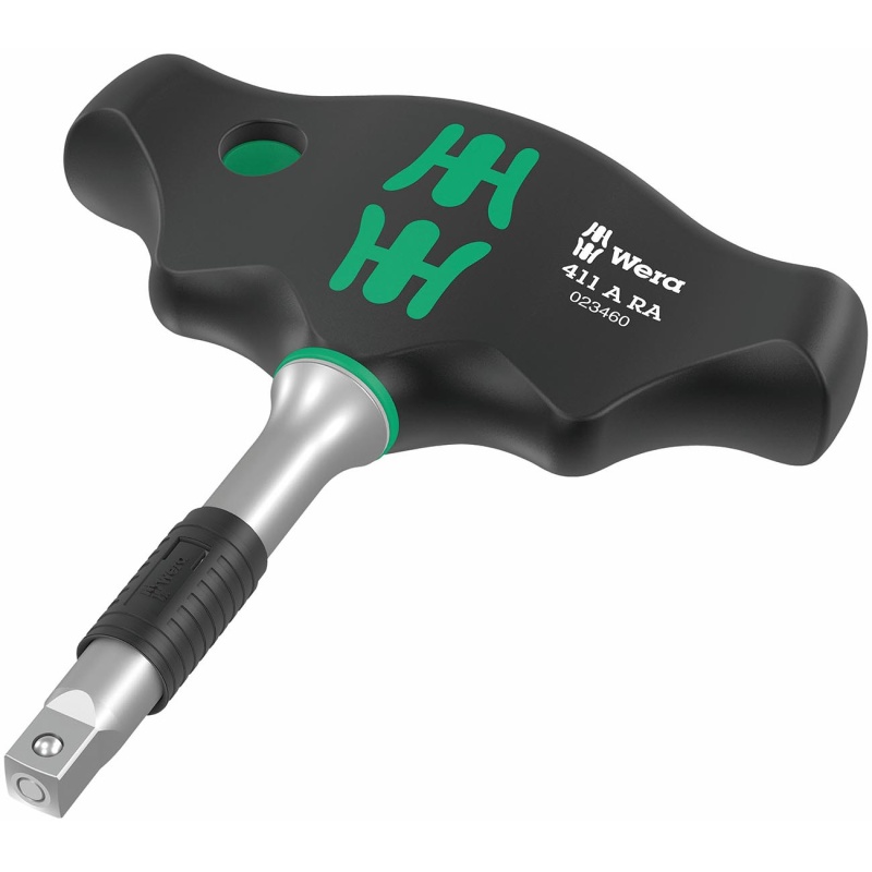 Wera T-Handle Socket Driver Adapter With Ratchet Function