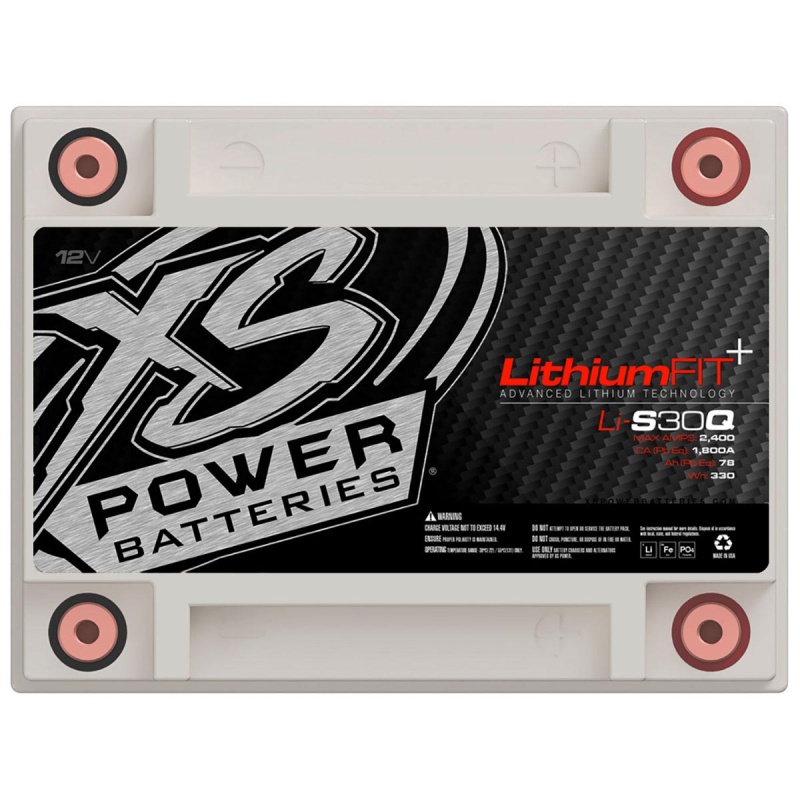 Xs Power Lithium Racing Battery 120Ah, 1200 Ca, 6000 Watts