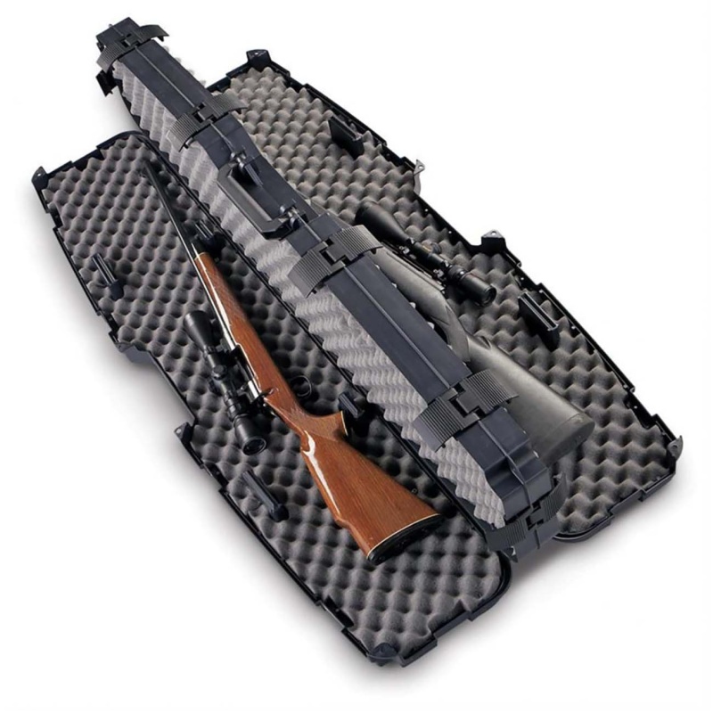 Plano Pro-Max® 52″ Side-By-Side Double Long Gun Case (Black)