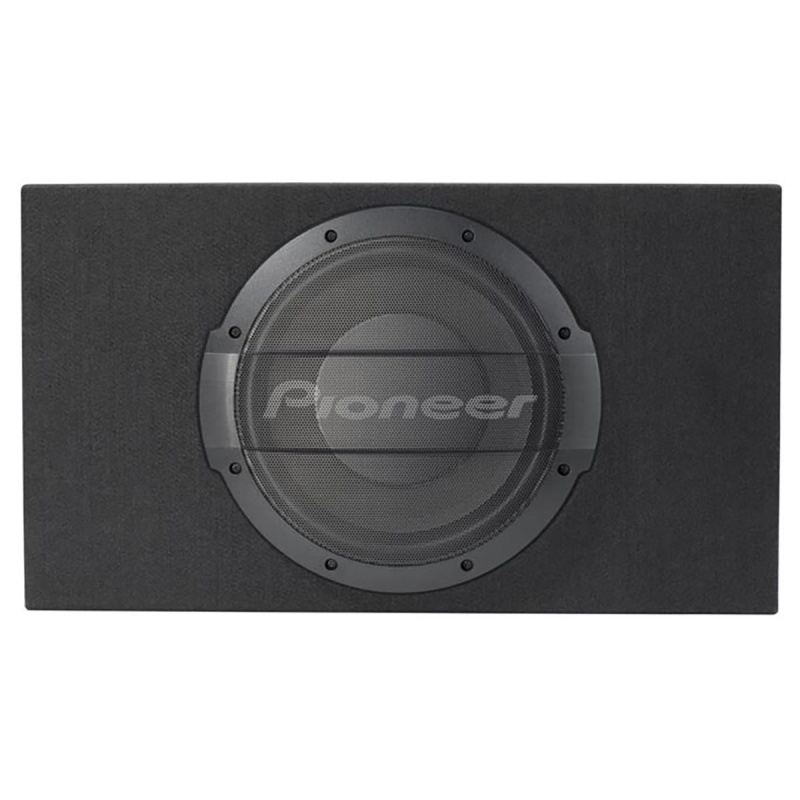 Pioneer Single 10″ Amplified Subwoofer Shallow Enclosure – 1200 Watts Max