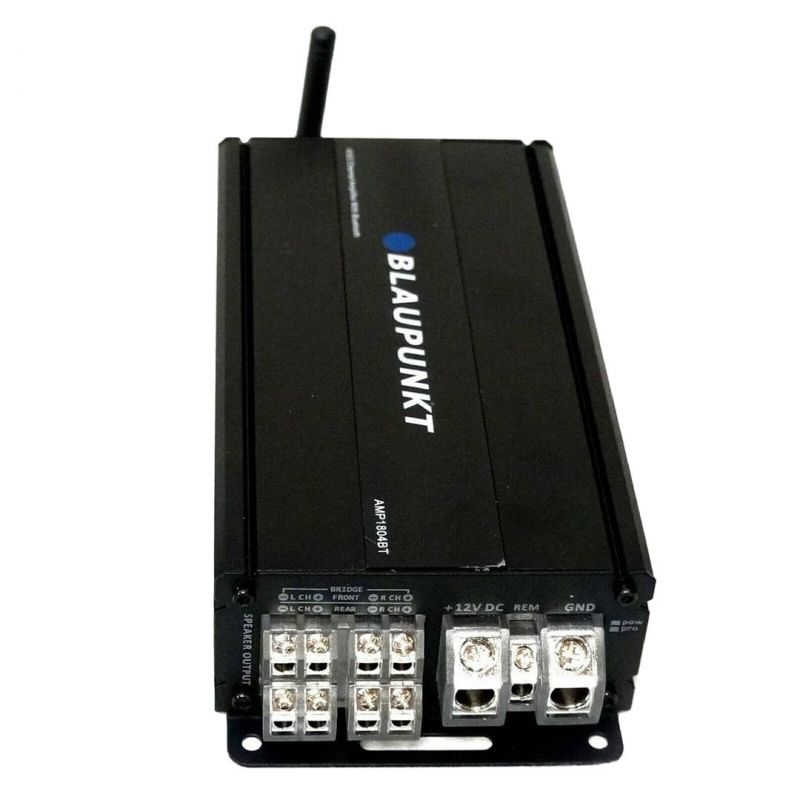 Blaupunkt 4 Channel Amplifier, 600W Rms/1600W Max With Bluetooth