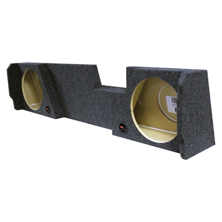 QPower Dual 12 Ported Woofer Enclosure for Toyota Tundra Double Cab '07 - '24 QPower Dual 12 Ported Woofer Enclosure for Toyota Tundra Double Cab '07 - '24