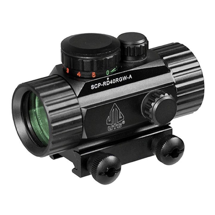 Utg Leapers 3.8 Ita Red/Green Cqb Dot Sight With Integral Mount