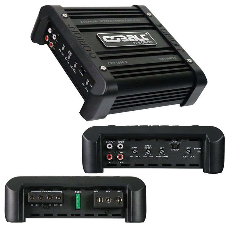 Orion 2 Channel Amplifier, 750W Rms/1500W Max