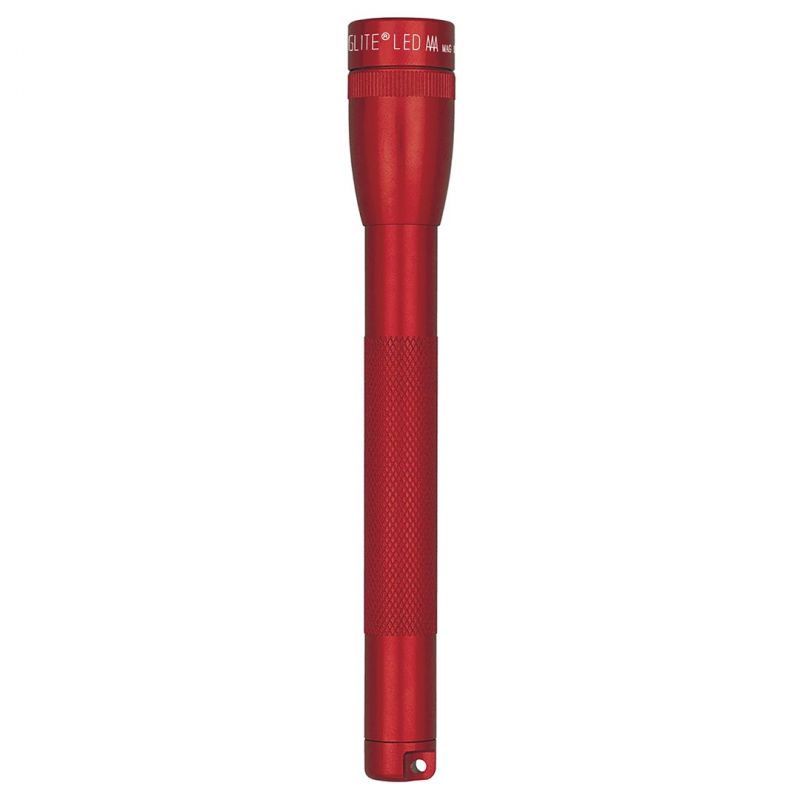 Maglite Led 2-Cell Aaa Mini Flashlight, Red