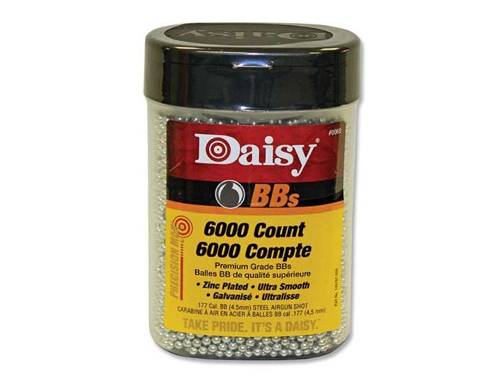 Daisy Zink Plated “Silver” Bbs (6000 Count)