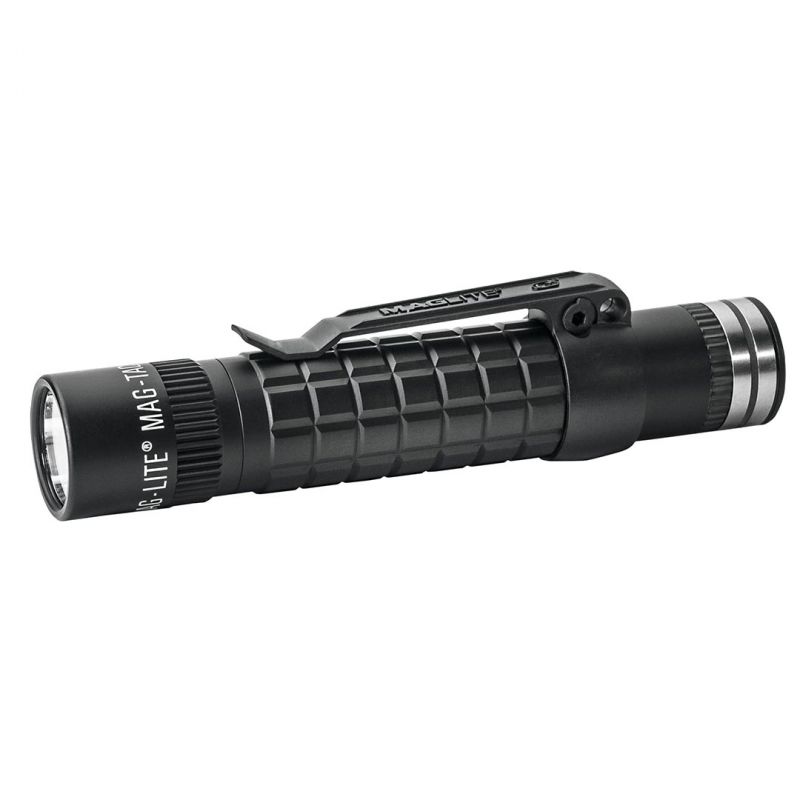 Maglite Tactical Rechargeable Flashlight With Plain Bezel, Black