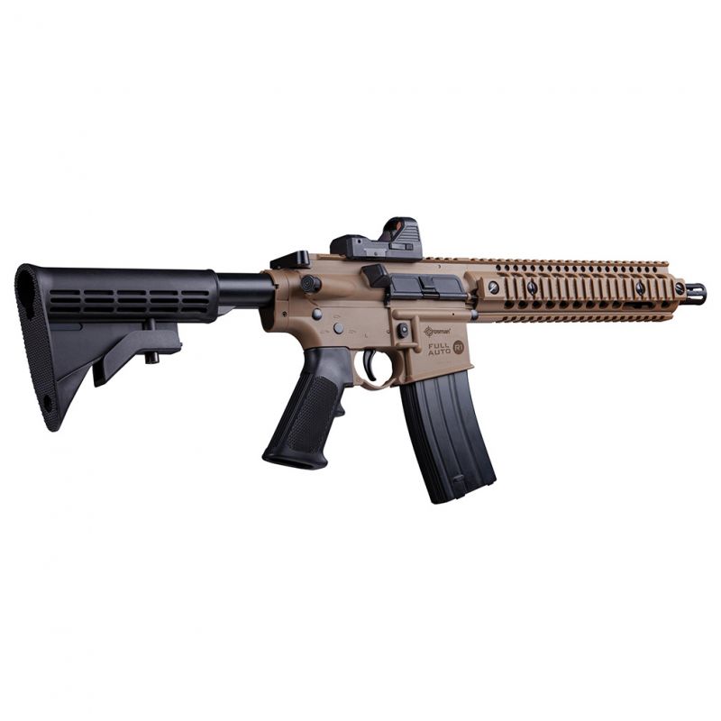 Crosman R1 Co2 Powered Full/Semi-Automatic Bb Rifle With Red Dot