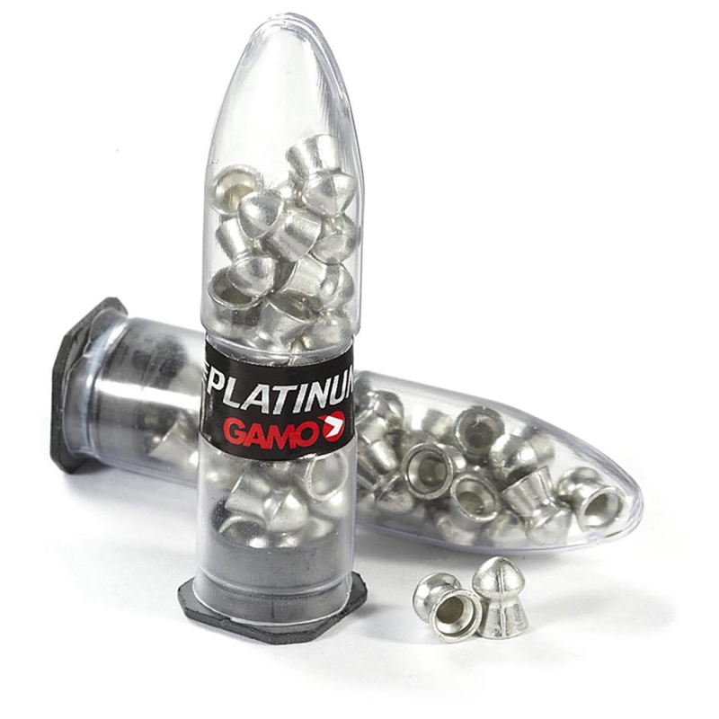 Gamo .22Cal Domed Pba Platinum Air Gun Pellets – 9.7 Grain (50 Count)