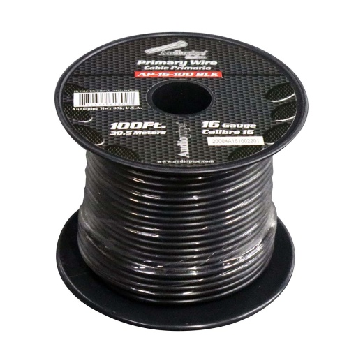 18 Gauge Car Audio Wire 100-Foot Red 18 Gauge Primary Wire For Car