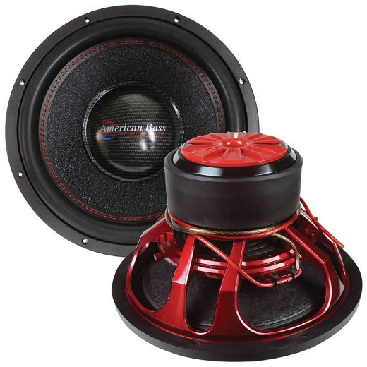 American Bass 15" Competition Woofer - 1500W RMS/3000W Max Dual 4 Ohm Voice Coils