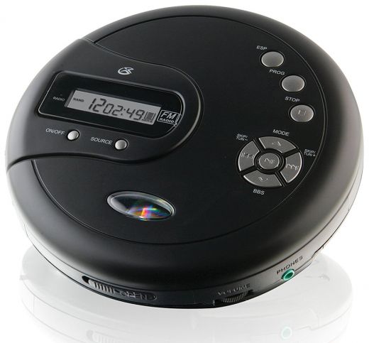 GPX Personal CD Player - Black