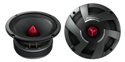 Pioneer 6.5″ Midbass Speakers, 250W Rms/500W Max, 4 Ohm