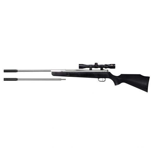 Beeman Silver Kodiak X2 .177/.22 Caliber Gas Piston Powered Pellet Air Rifle With 3-9X40mm Scope