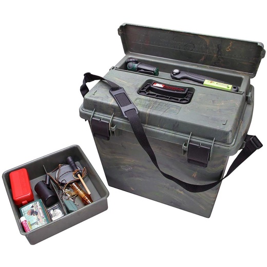 Mtm Sportsmens Plus Utility Dry Box O-Ring Sealed (Wild Camo)