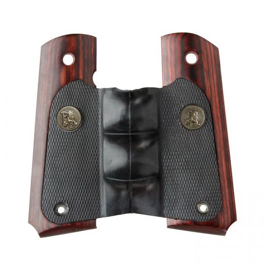 Pachmayr Colt 1911 American Legend Series Laminate Grips – Rosewood