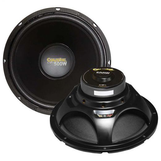Coustic 12" Woofer, 250W RMS/500W Max, Single 4 Ohm Voice Coil