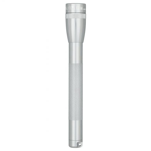 Maglite Led 2-Cell Aaa Mini Flashlight, Silver
