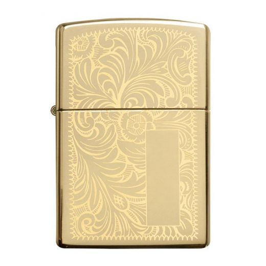 Zippo Windproof Lighter Venetian, High Polish Brass