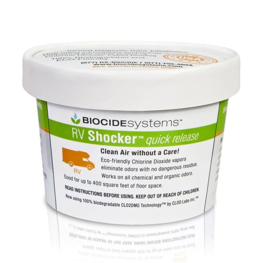 Biocide RV Shocker™ Odor Eliminator Quick Release Vapor
