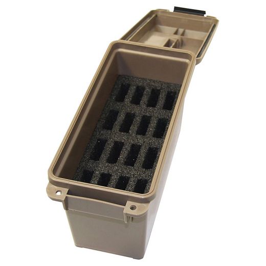 Mtm Tactical Mag Can – (16) 1911 Magazines (Dark Earth)