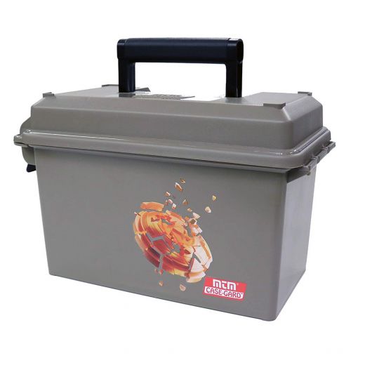 Mtm Shotshell Field/Range Case With Trays (Dark Earth)