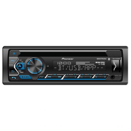 Pioneer Detachable Face CD/MP3 Receiver with Smart Sync App, Mixtrax & Bluetooth
