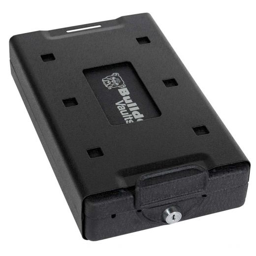Bulldog Cases & Vaults Personal Car Vault With Key Lock & Mounting Bracket – Large