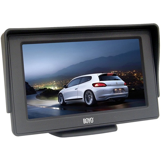 Boyo Dash Mount 4.3″ Rearview Monitor