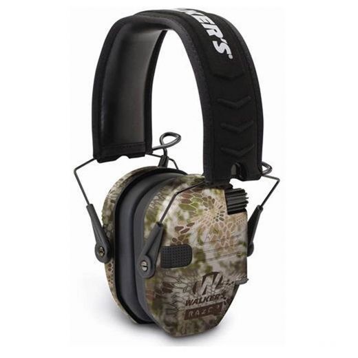 Walker’S Razor Slim Electronic Muff – Kryptek Camo