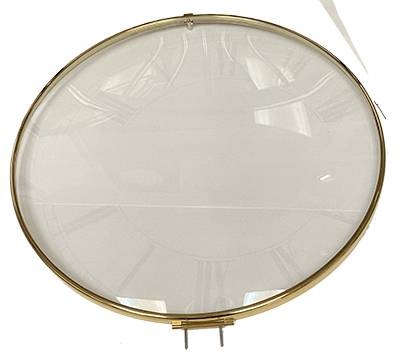 Hermle 257Mm (10-1/8") Bezel & Convex Glass Assembly