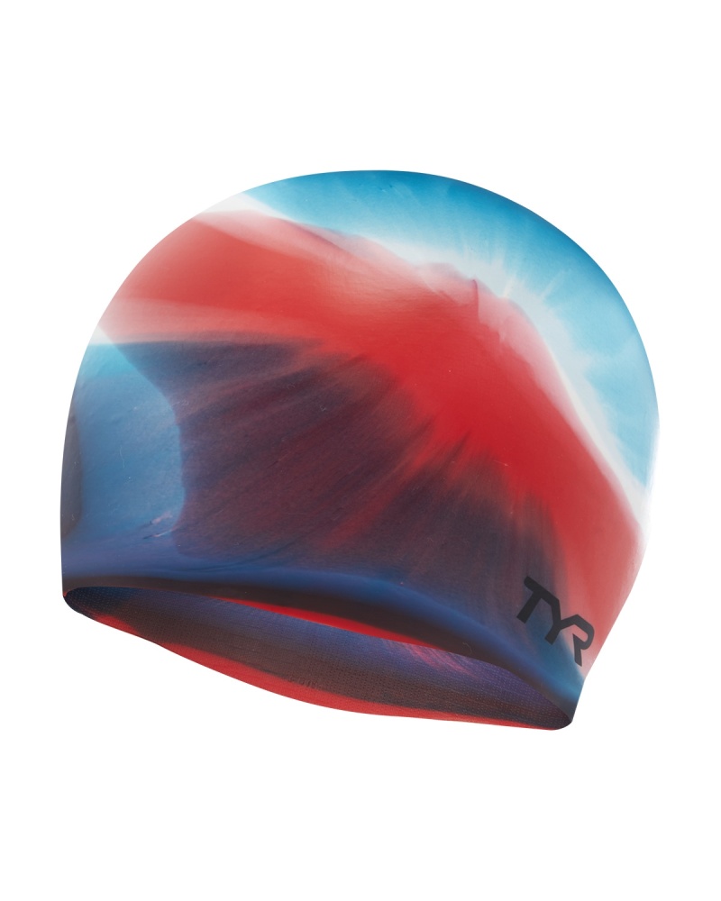 Tyr Adult Silicone Swim Cap - Multi-Color