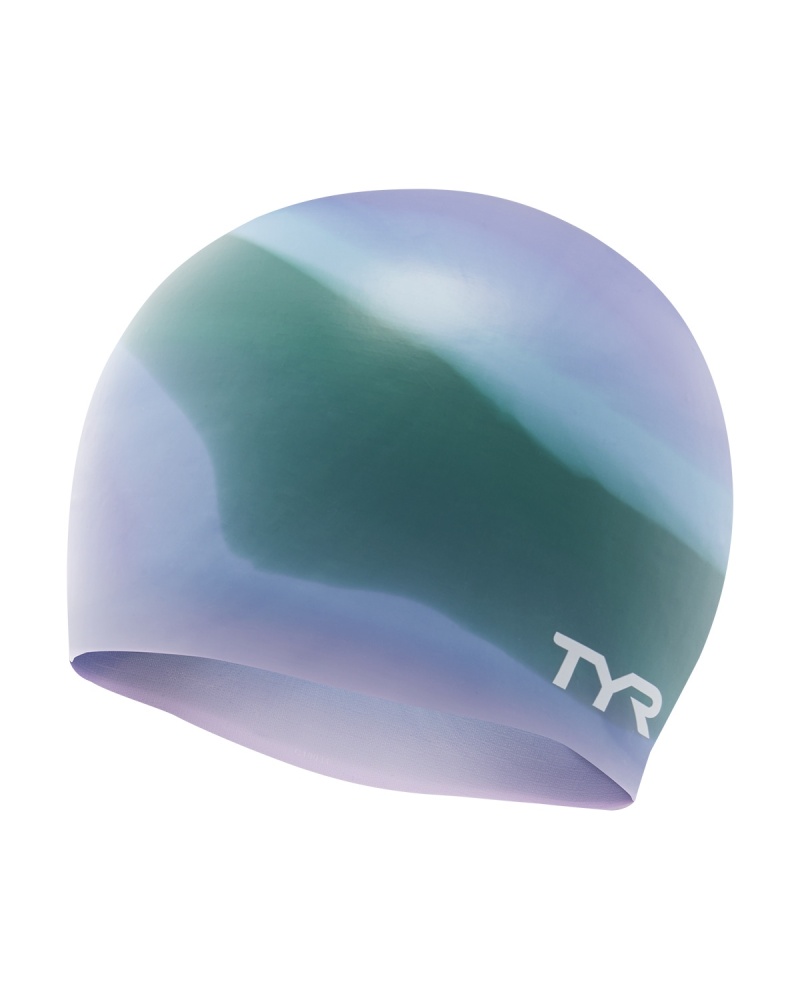 Tyr Adult Silicone Swim Cap - Multi-Color