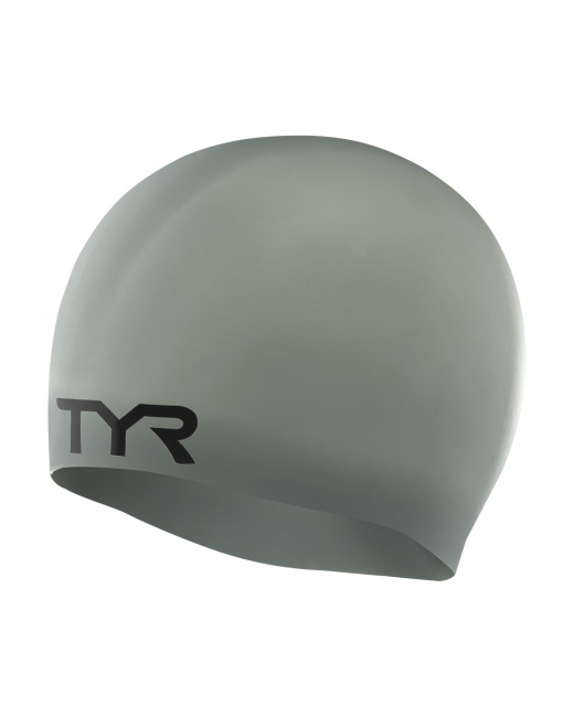 TYR Adult Silicone Wrinkle-Free Swim Cap