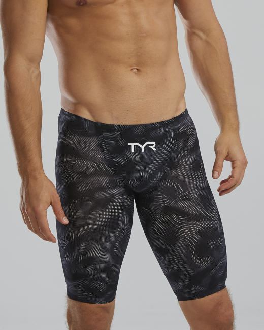 Tyr Men's Avictor™ 2.0. Low Waist Jammer Swimsuit - Exolon, 140 Titanium, 27