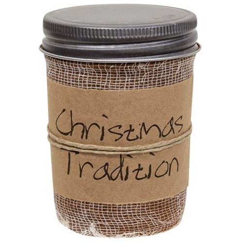 Christmas Traditions Jar Candle, 8Oz