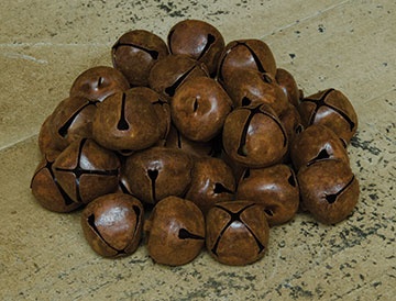 48/Pkg Rusty Jingle Bells 20Mm