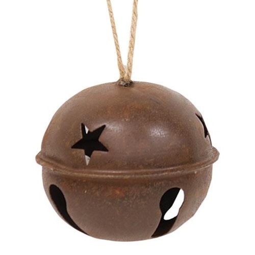 Rusty Jingle Bell - 4.5" for Craft Projects