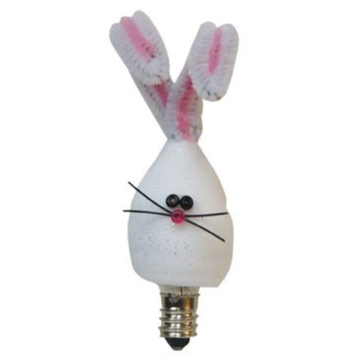 White Bunny Silicone Bulb - 4w