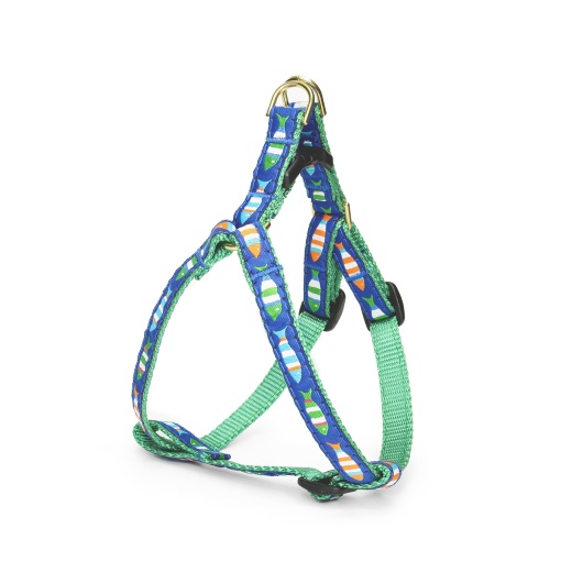 Funky Fish Small Breed Dog Harness by Up Country