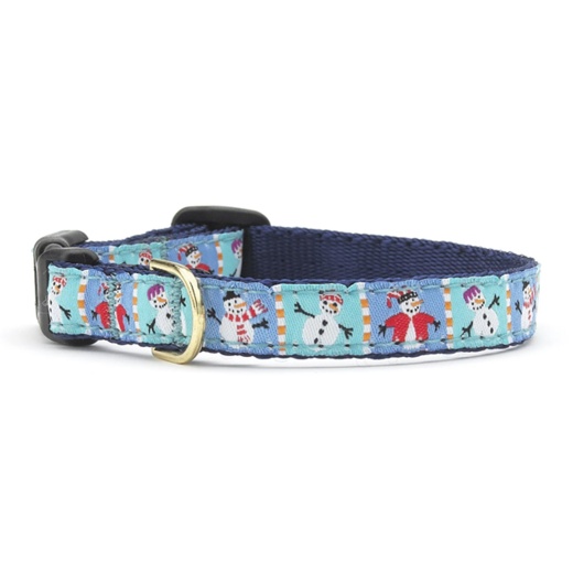Snowman Small Breed Dog Collar - Up Country