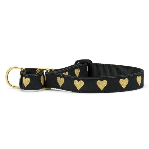 Heart Of Gold Martingale Collar