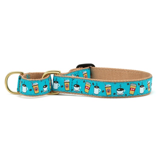 Coffee Nut Martingale Collar