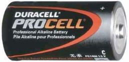 UPG Security Solutions Duracell/Procell C Alkaline Bulk: PC1400, 12/72