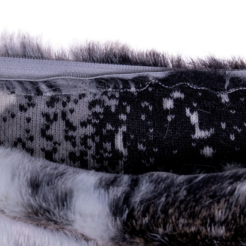 18"X18" Arctic Faux Fur Pillow
