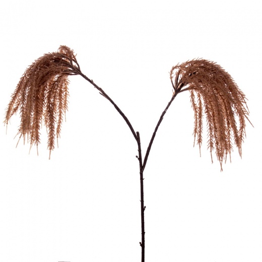 39" Light Brown Glitter Reed Spray 2/Bundle